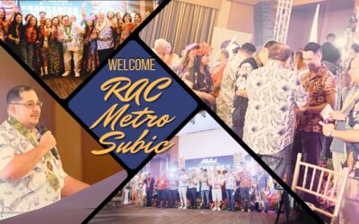 Chartering and Induction Ceremonies of Rac Metro Subic